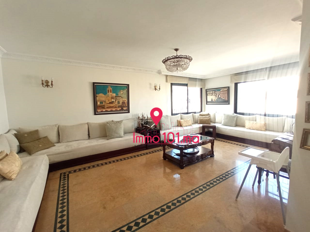 Appartement à vendre à Hay Riad YBV2080